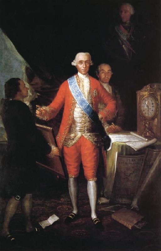 Francisco Goya Count of Floridablanca oil painting picture